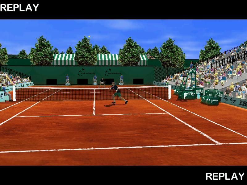 Roland Garros French Open 2001 screenshot 5 for Playstation